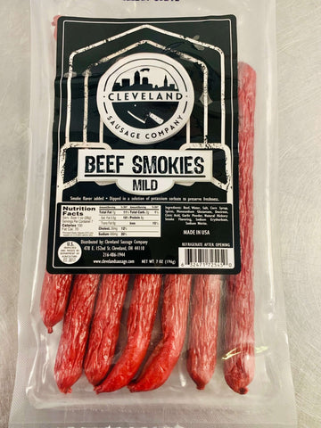 Cleveland Sausage Company Beef Smokies - Raddell's Sausage