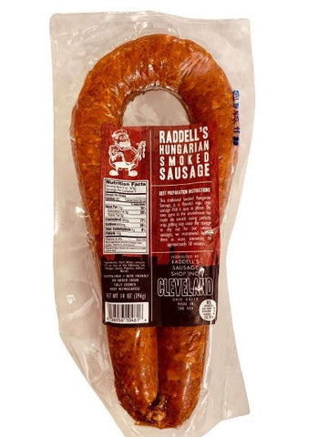 Smoked Hungarian Sausage - Raddell's Sausage